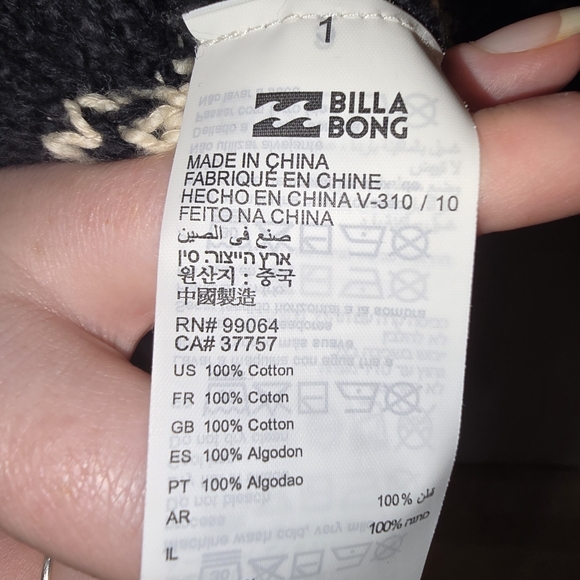 Billabong Easy Going Cropped Sweater - Picture 11 of 11